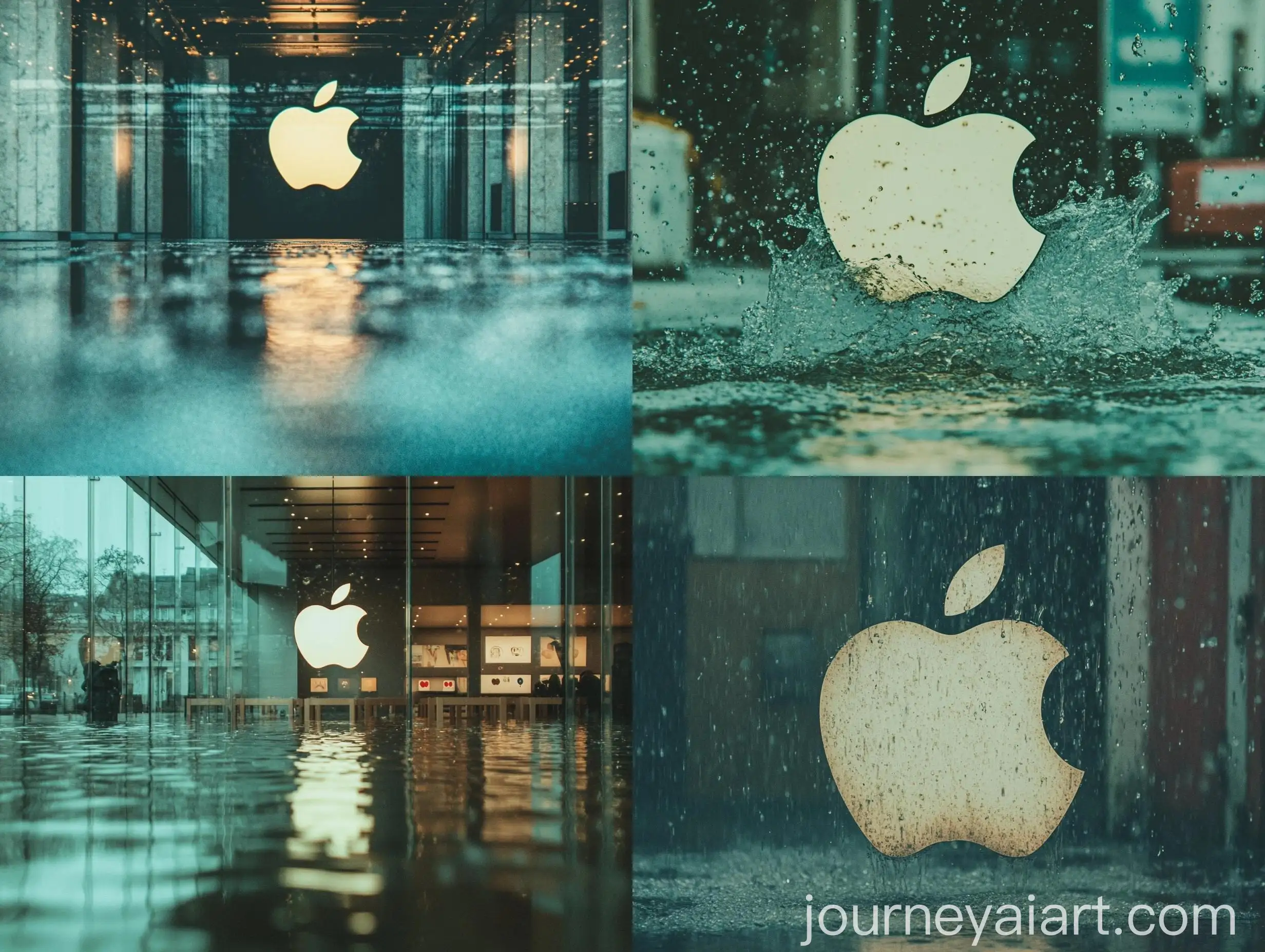 Apple-Logo-in-Spacethemed-Room