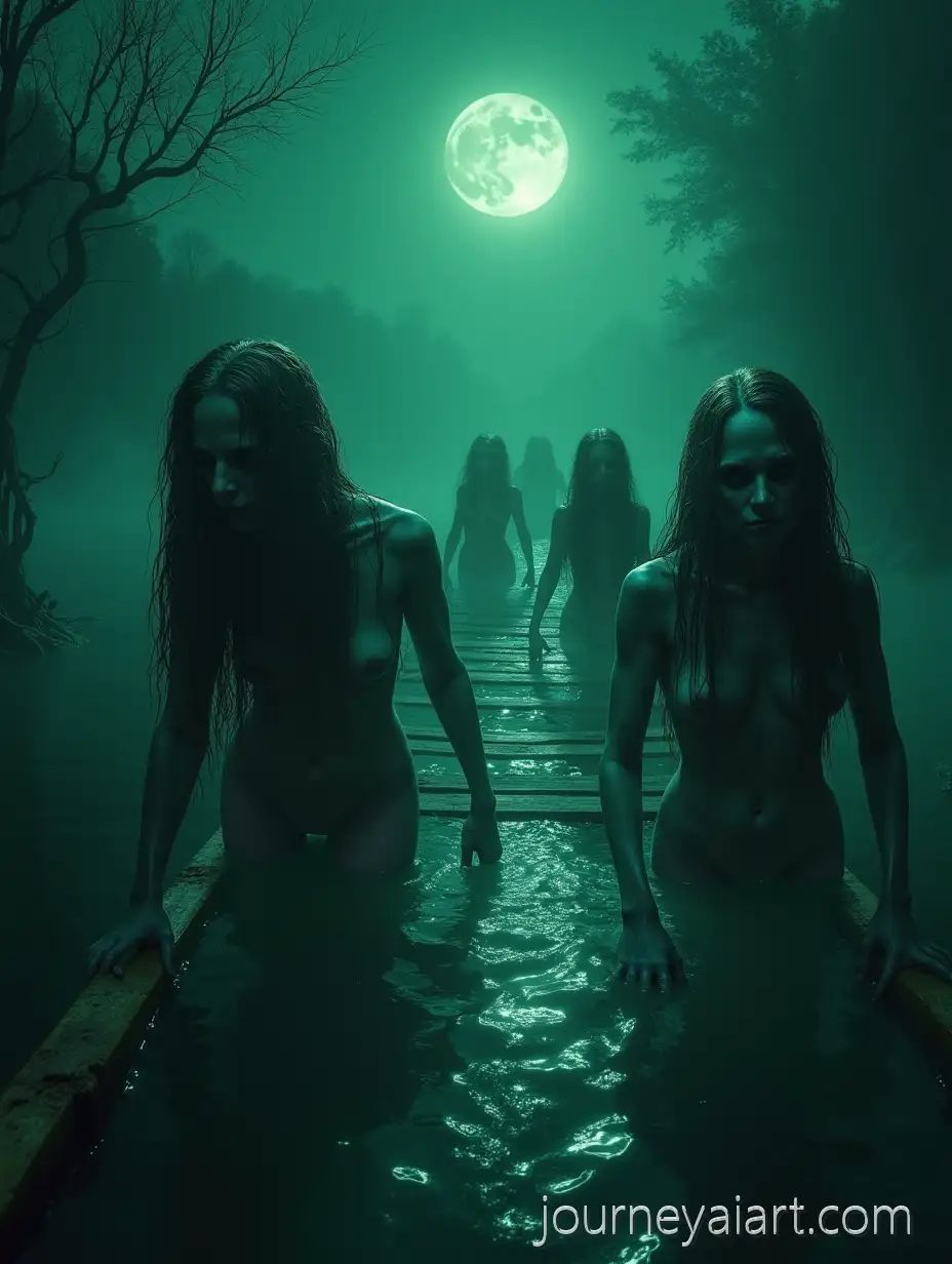Eerie-River-at-Night-with-Drowned-MermaidsAI-Image-Prompt-Expansion-in-Horror-Book-Cover