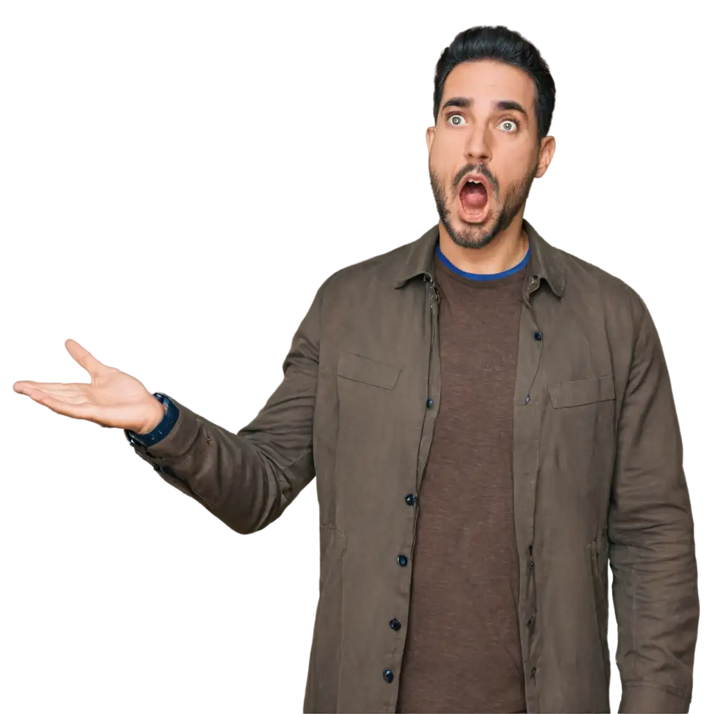 Man-Reaction-PNG-Image-for-Visual-Impact-andPNG-Image-Usage-Guide-Expressive-Design