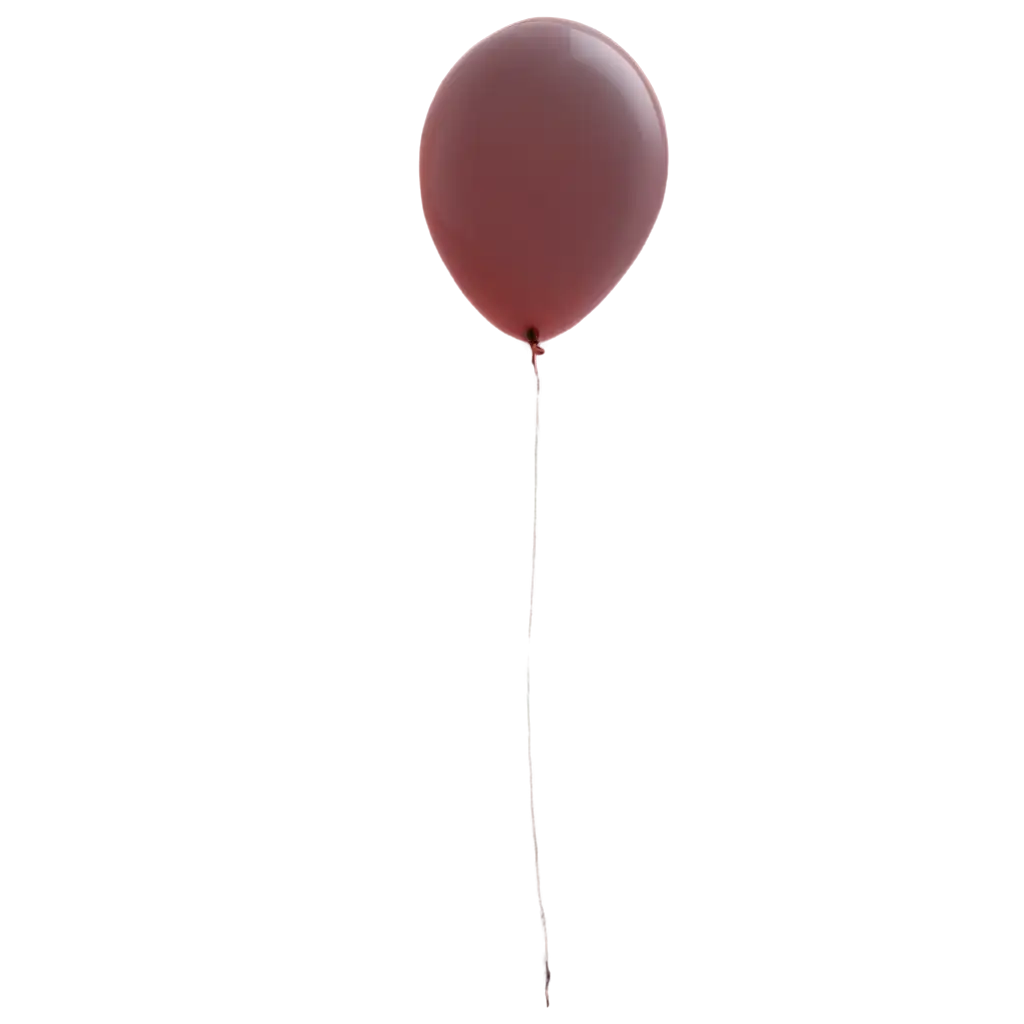 Red-Balloon-PNG-Image-Isolated-on-Transparent-Background-for-Versatile-Use