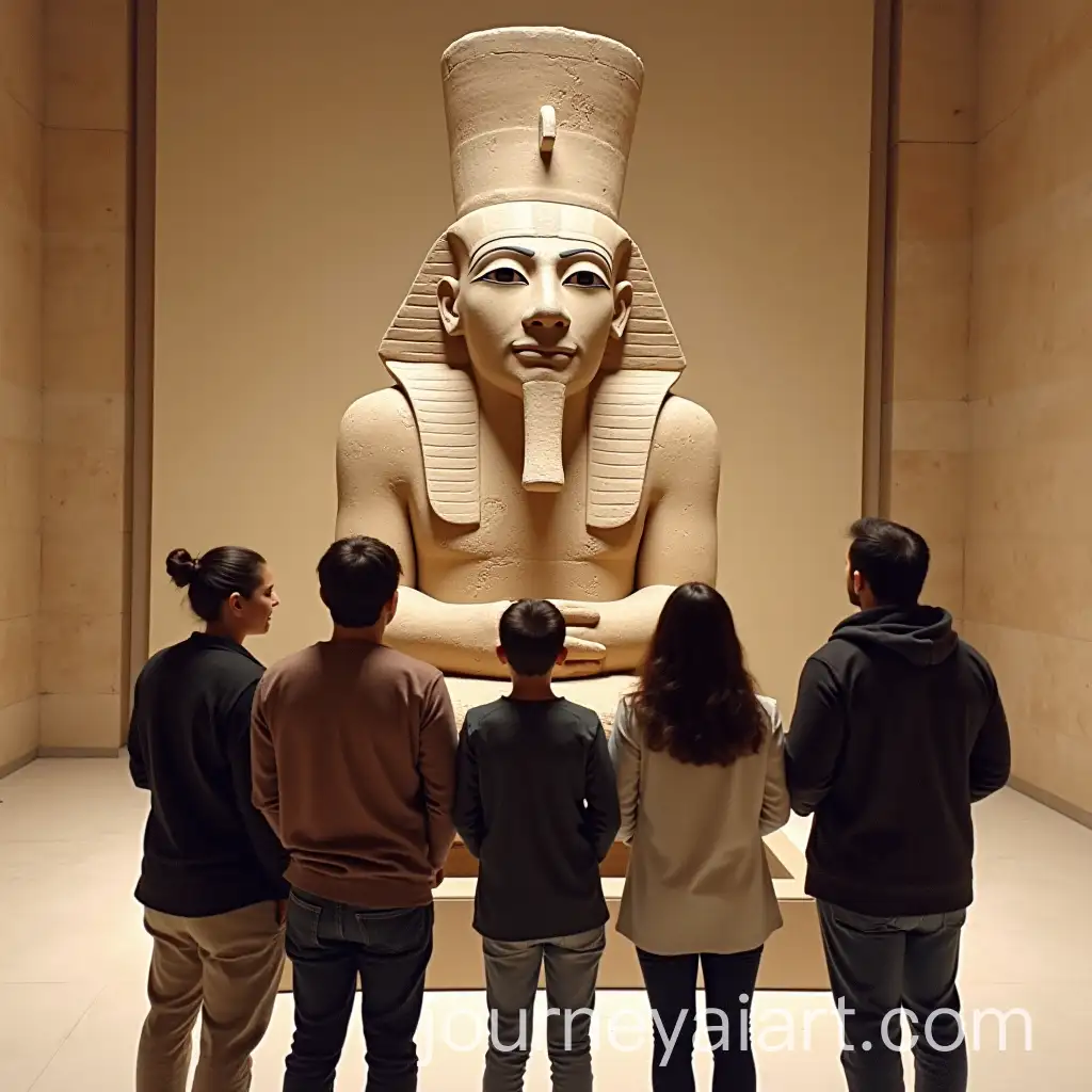 Group-of-Five-People-Exploring-the-Museum-of-Cairo