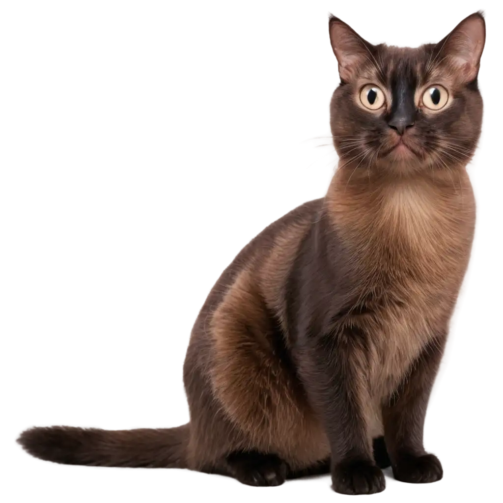Happy-Cat-PNG-Image-with-Smooth-Hair-Perfect-for-Digital-Design-and-Creative-Projects