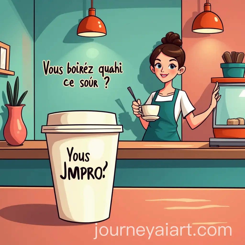 Improv-Comedy-Show-Promotion-in-Cozy-Coffee-Shop-Setting