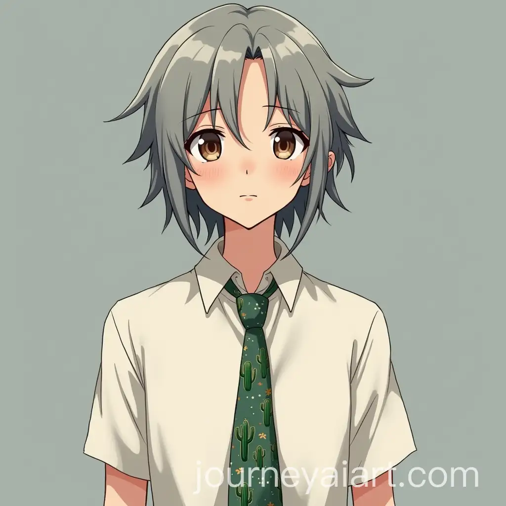 Anime-Character-with-Cactus-Print-Tie-and-Ash-Hair