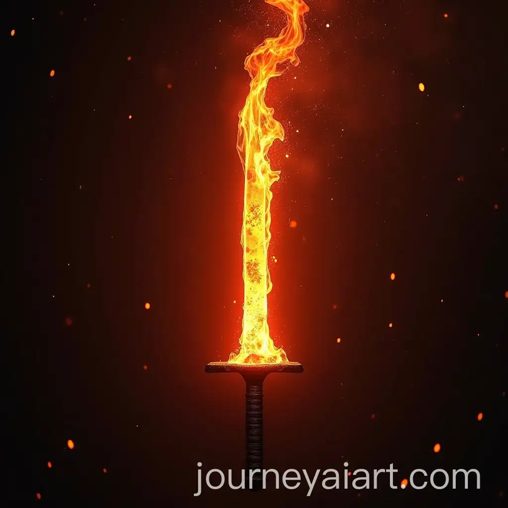 Fiery-Lava-Blade-with-Glowing-Ember-Core