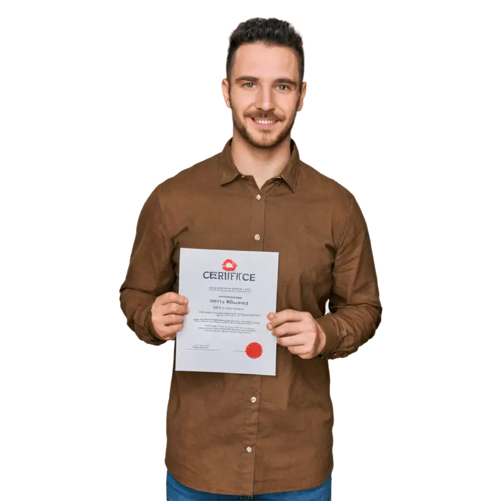 Man-Holding-Certificate-PNG-Image-HighQuality-Clear-Visual-for-Various-Applications