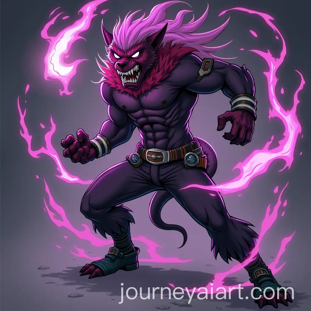 Aggressive-Anime-Character-in-Battle-Pose-with-Glowing-Eyes-and-Lightning