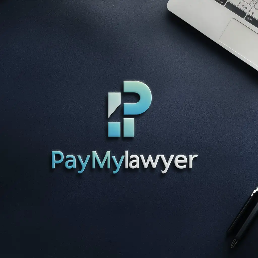 LOGO Design For PayMyLawyer Modern Legal Payment Theme