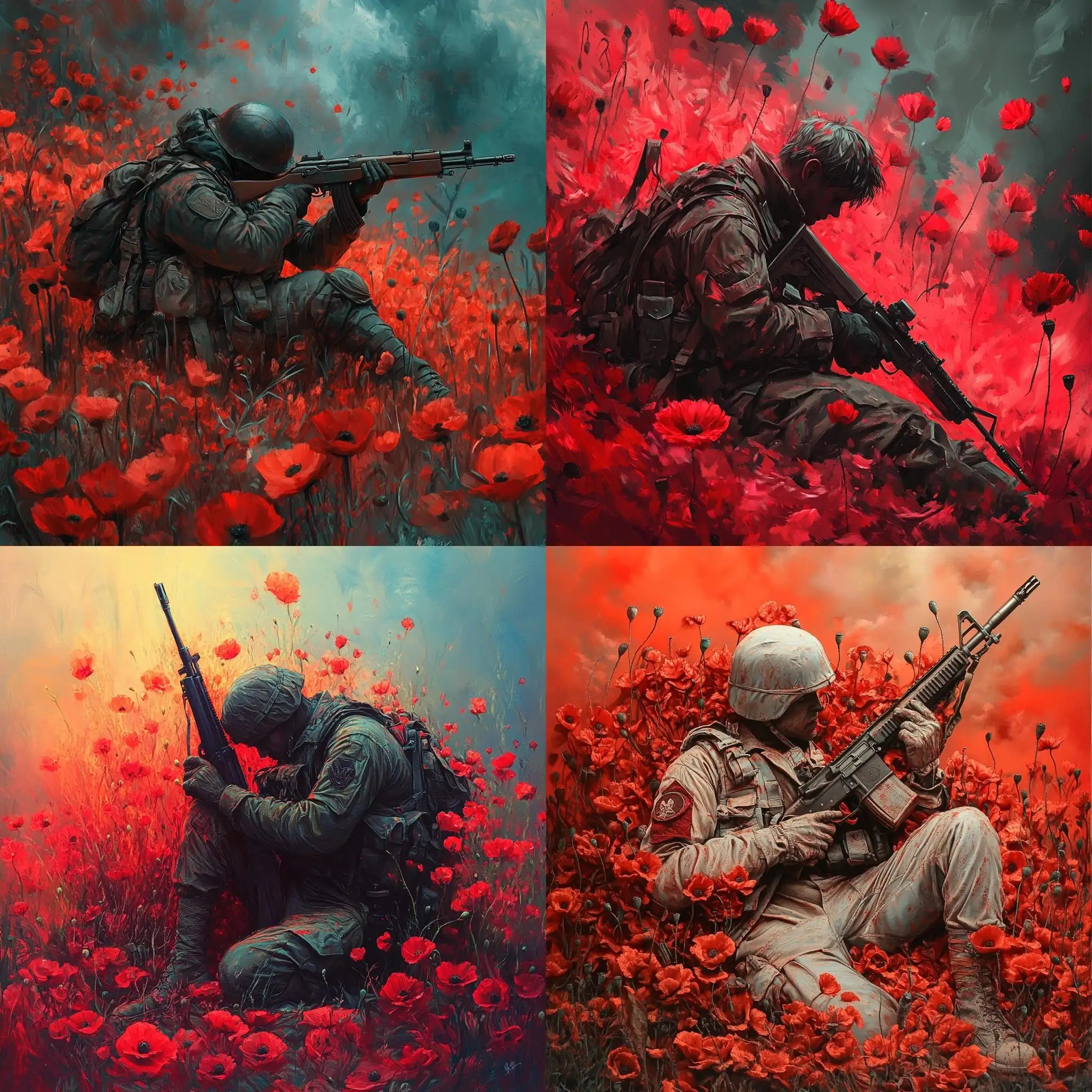 Fallen-Soldier-Surrounded-by-Vibrant-Poppies