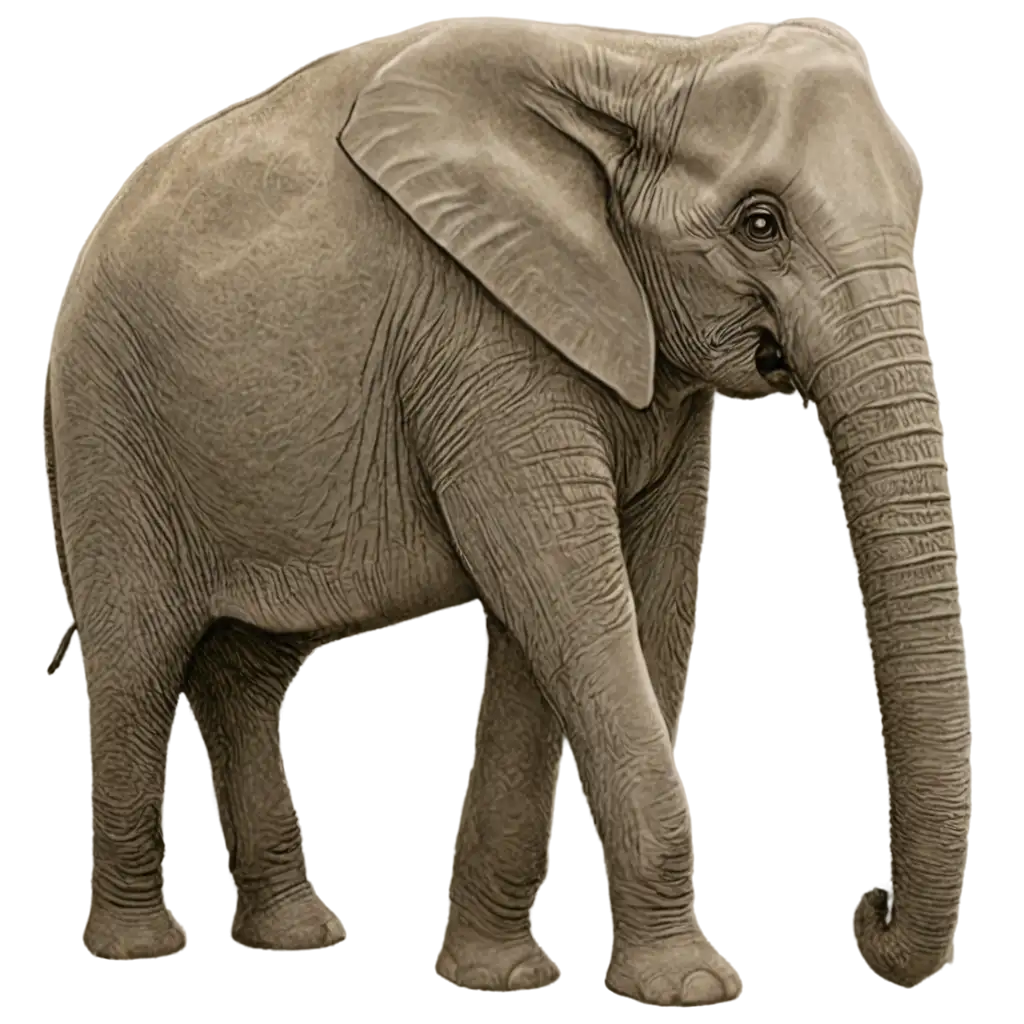 HighQuality-Elephant-PNG-Image-for-Versatile-Usage-and-Enhanced-Clarity