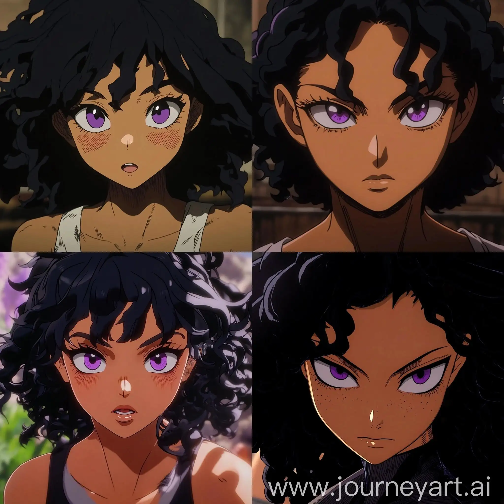 Anime-Style-Tan-Skin-Girl-with-Curly-Black-Hair-and-Lavender-Eyes