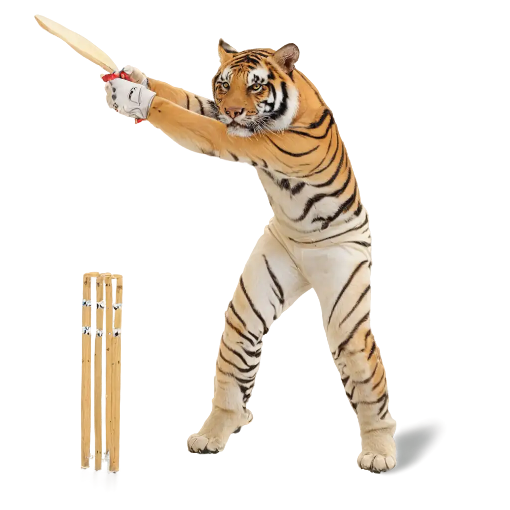 Tiger-Playing-Cricket-PNG-HighQuality-Image-for-Engaging-Content