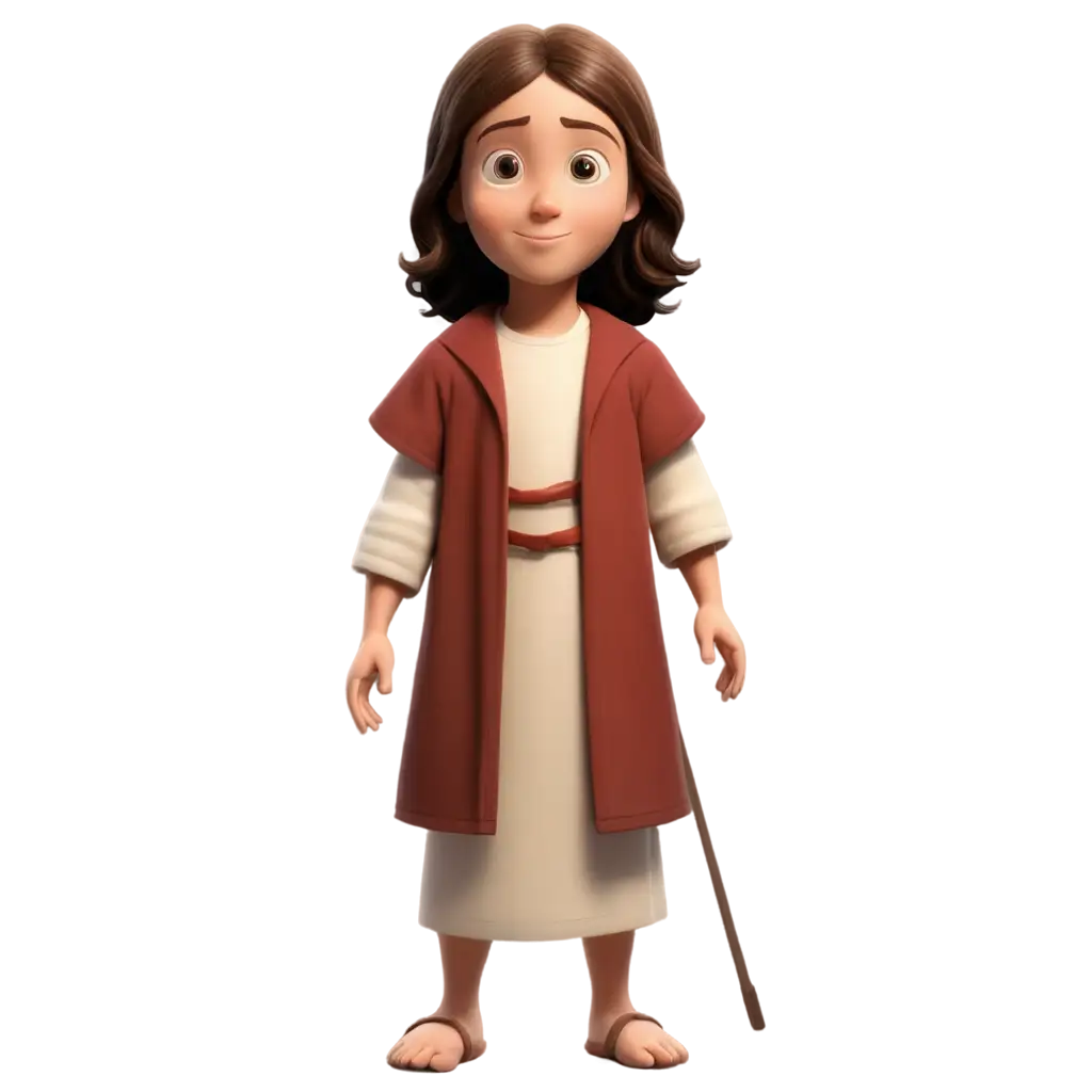 3D-Jesus-Christ-as-a-Child-PNG-Image-Exquisite-Artistic-Rendering