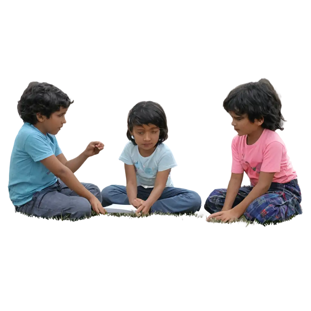 Orphan-Children-Gathering-PNG-Image-A-Heartfelt-Representation-in-HighQuality-PNG-Format