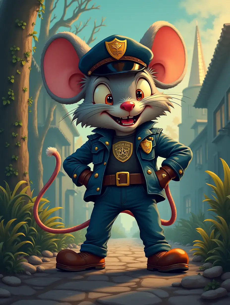 The Mouse Police never sleeps!