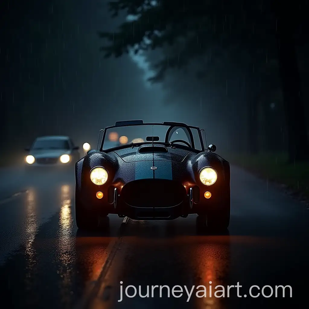 AC-Cobra-Car-on-Rainy-Night-Road-with-Purge-Light-Mask-Effect