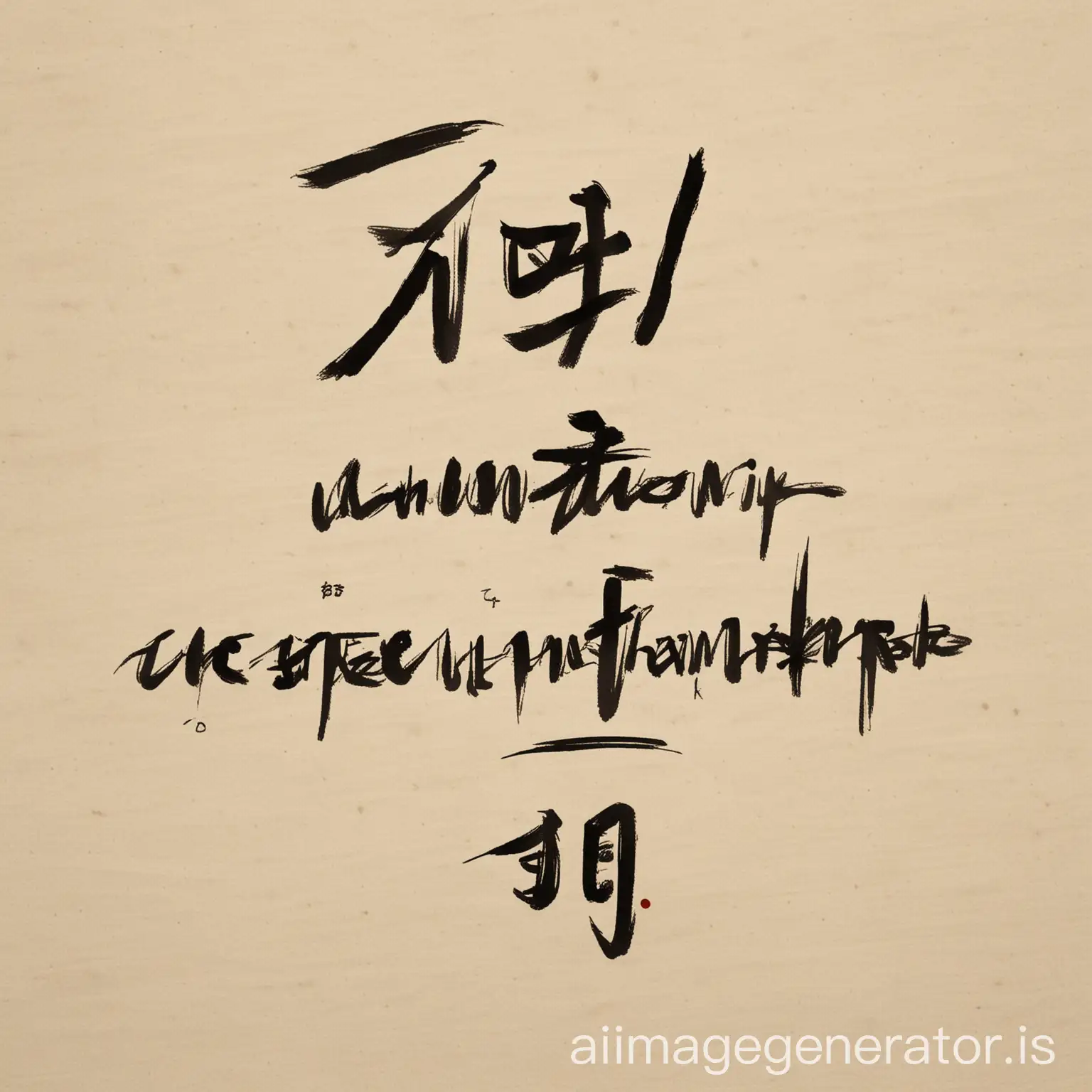 Zen-Meditation-with-Penmanship-Font