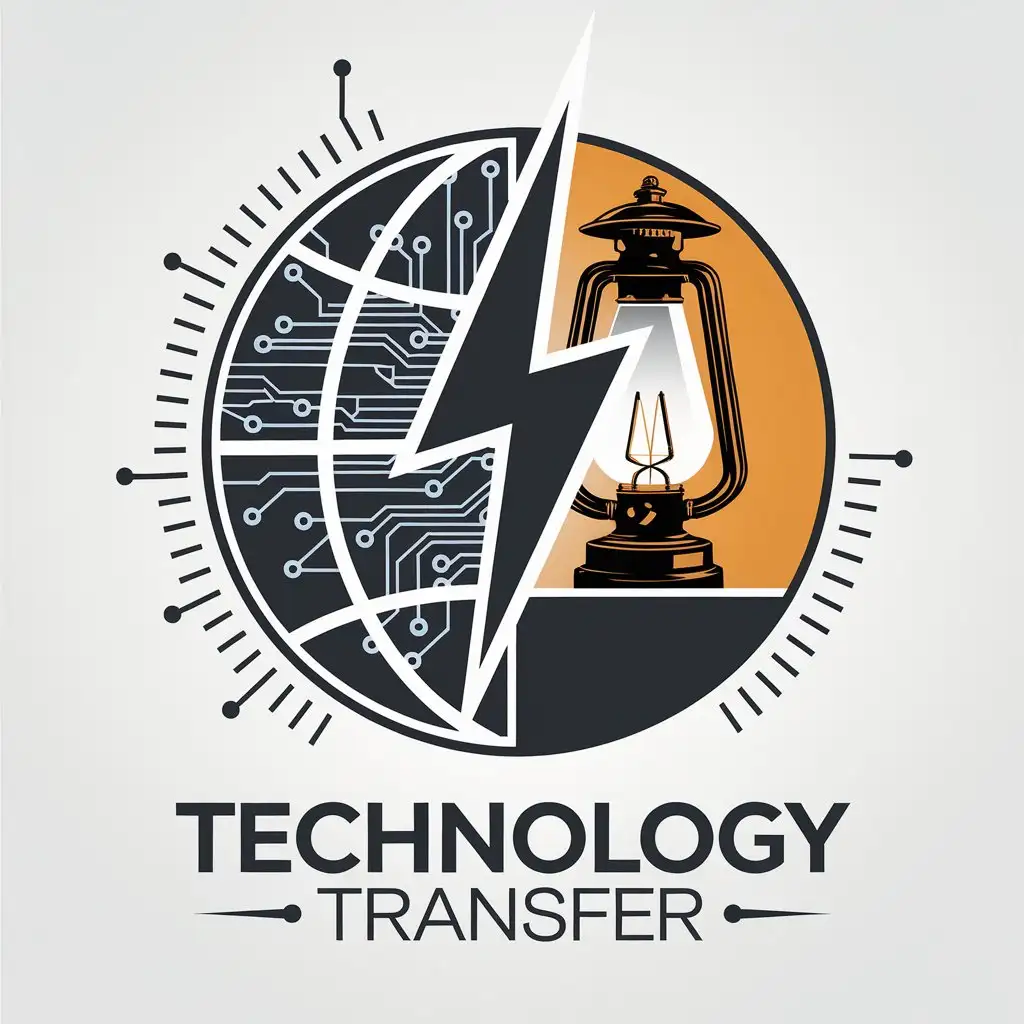 LOGO Design for Technology Transfer Modern Professional with Trust and Global Trade Theme