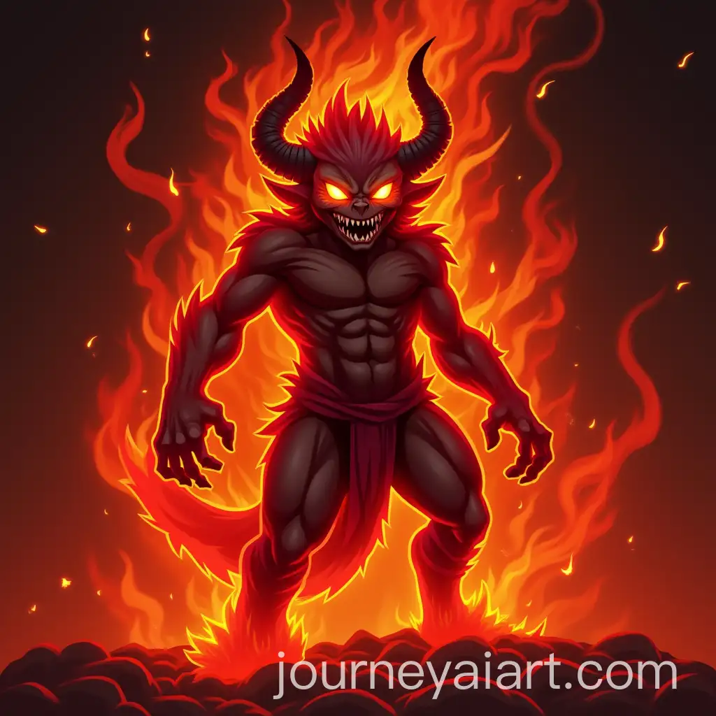 Energetic-Anime-Demon-with-Glowing-Eyes-in-Dark-Flame-Background
