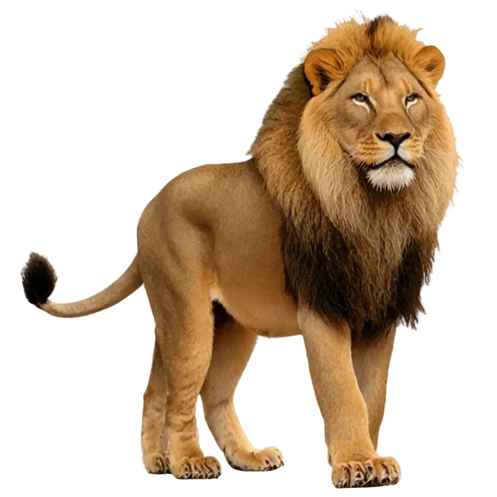 Lion-PNG-Image-HighQuality-Transparent-Background-for-Versatile-Design-Use