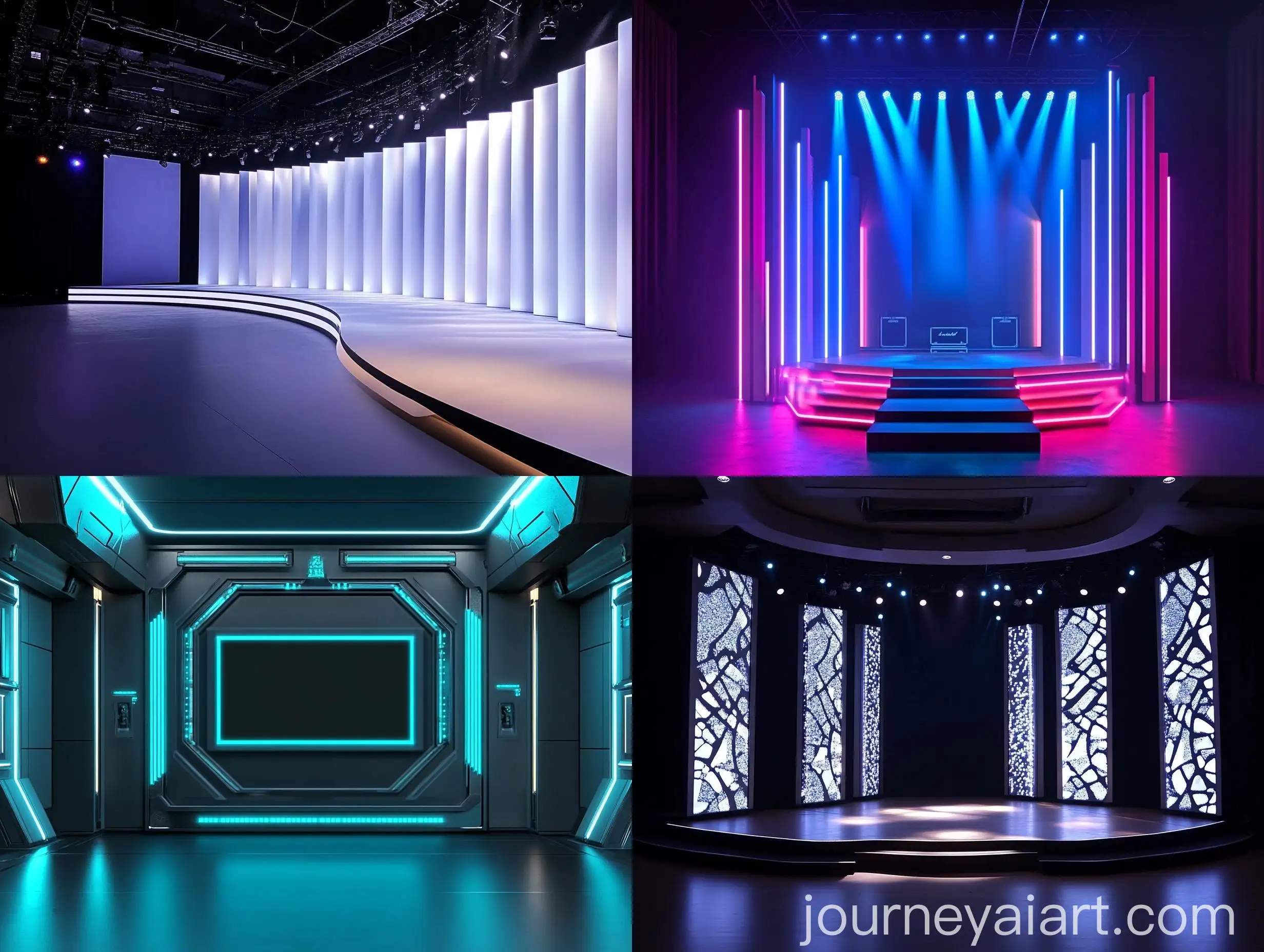 Stage-Design-on-AI-Theme-with-LED-Screen-and-Profile-Lights