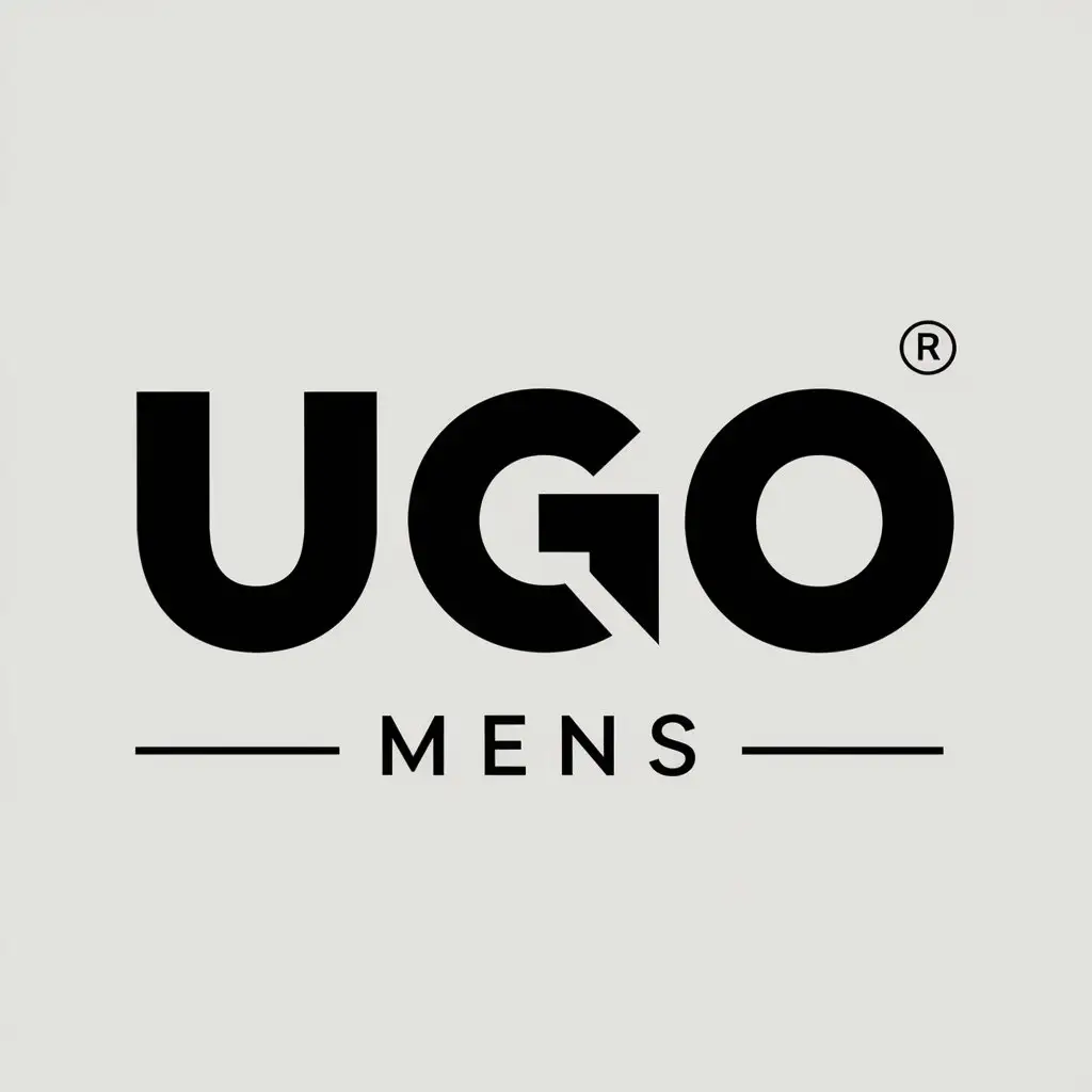 LOGO-Design-for-Ugomens-Clothing-Industry-Symbol-with-Clean-Vector-Style