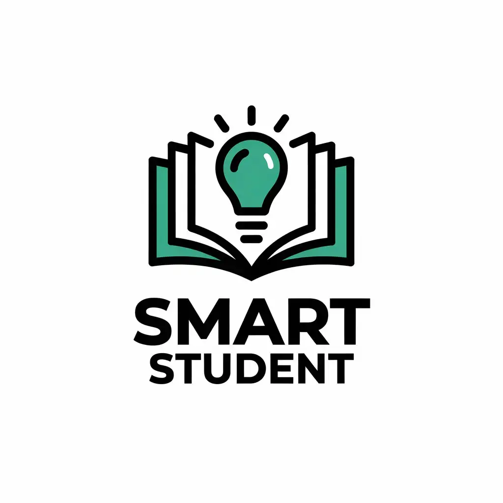 LOGO-Design-For-Smart-Student-Book-Symbol-in-Moderate-Design-for-Education-Industry