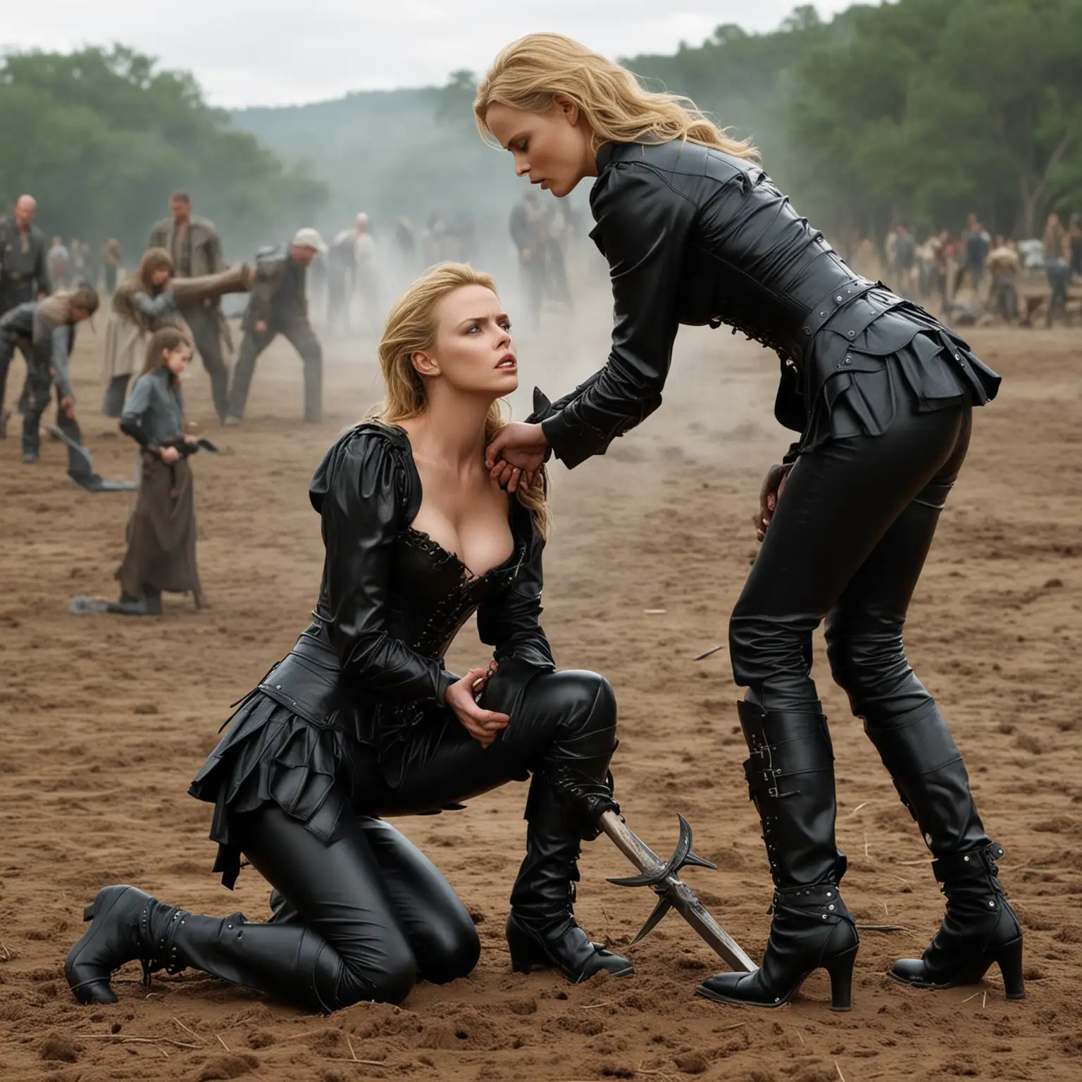 Sultry-Executioners-Charlize-Theron-and-Nicole-Kidman-in-Cinematic-Action-Scene