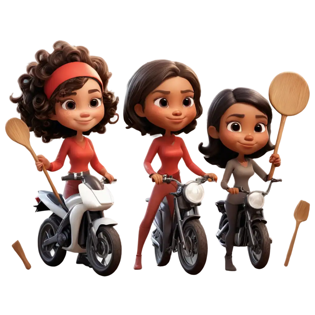 PNG-Image-of-Three-Chef-Characters-with-Diverse-Hairstyles-and-Skin-Tones