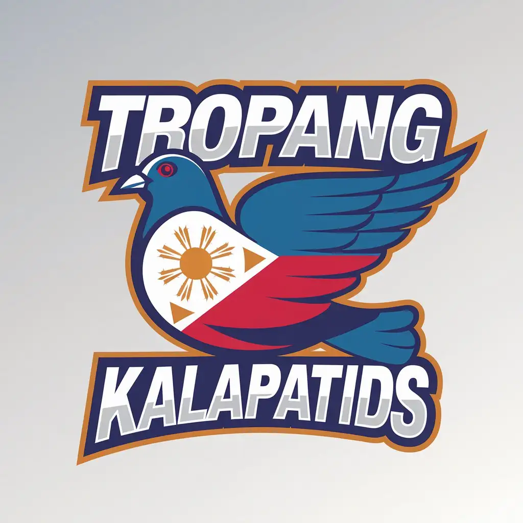 LOGO Design forLogo Design Expansion PAC LOFT Racing Pigeon with Philippine  Flag on Clear Background | AI Logo Maker, image size:1024x1024