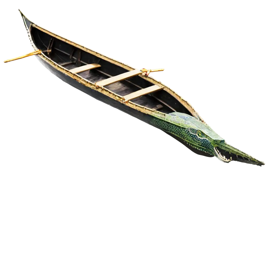 Kerala-Snakeboat-PNG-Image-HighQuality-Vector-Format-for-Stunning-Visuals