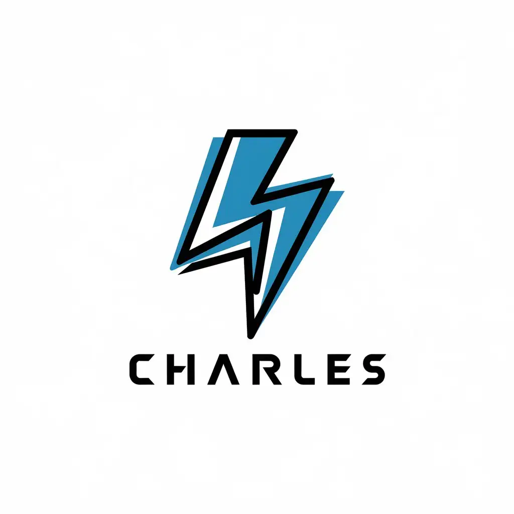 LOGO Design for Charles Futuristic Minimalistic for Technology Industry