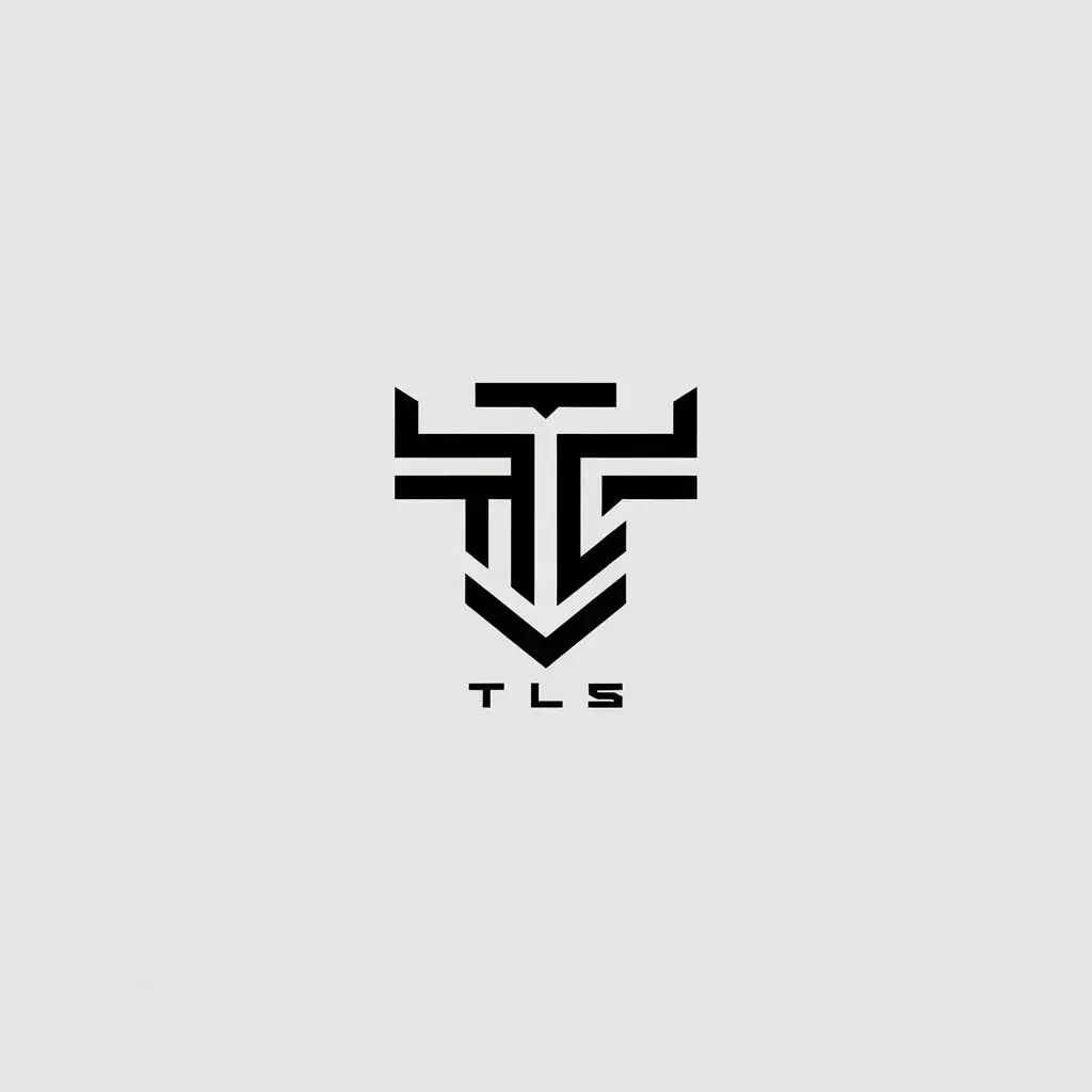 LOGO Design for TLS Minimalistic Vector Logo for Sports Fitness Industry