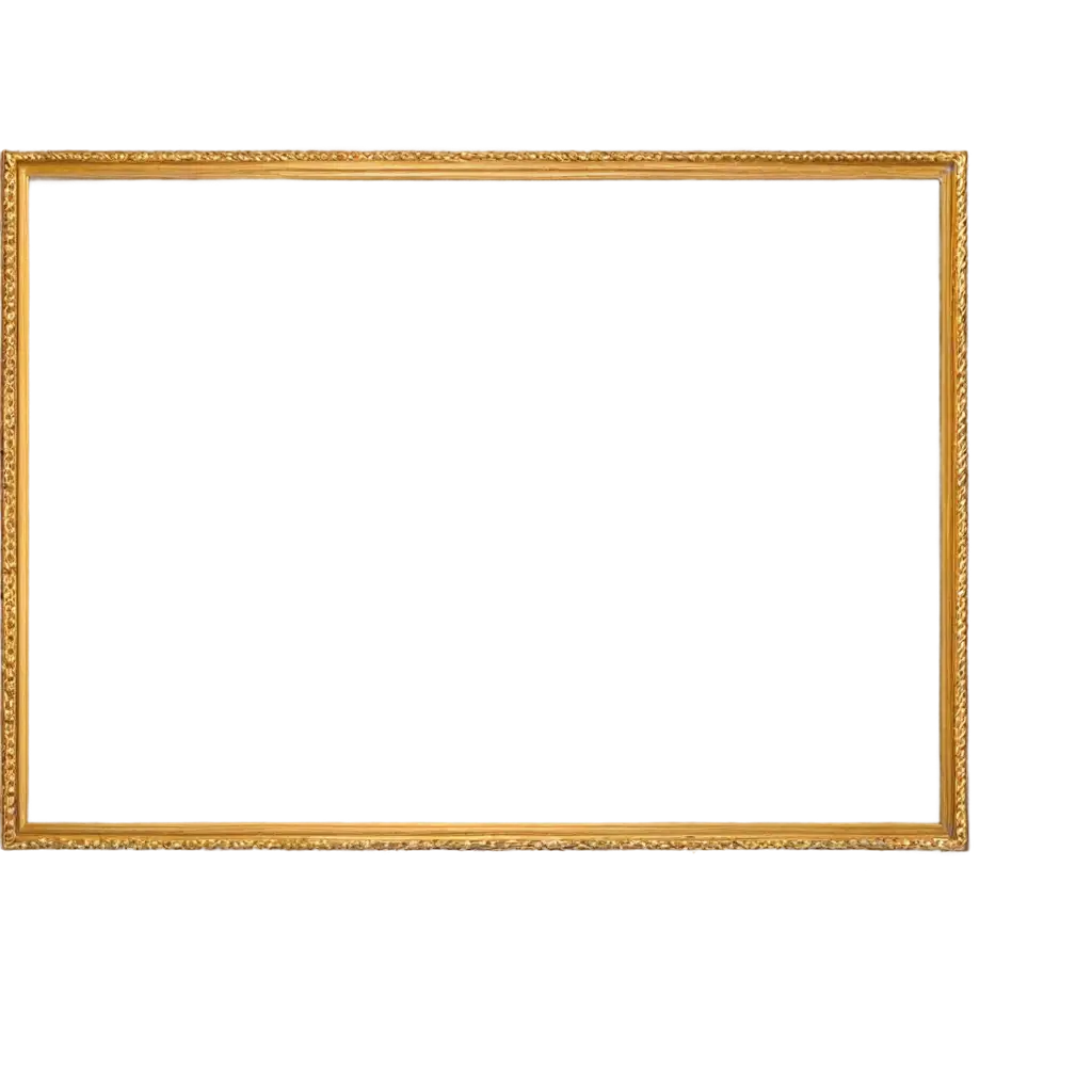 Elegant-Golden-Frame-PNG-Image-Enhance-Your-Designs-with-HighQuality-Clarity