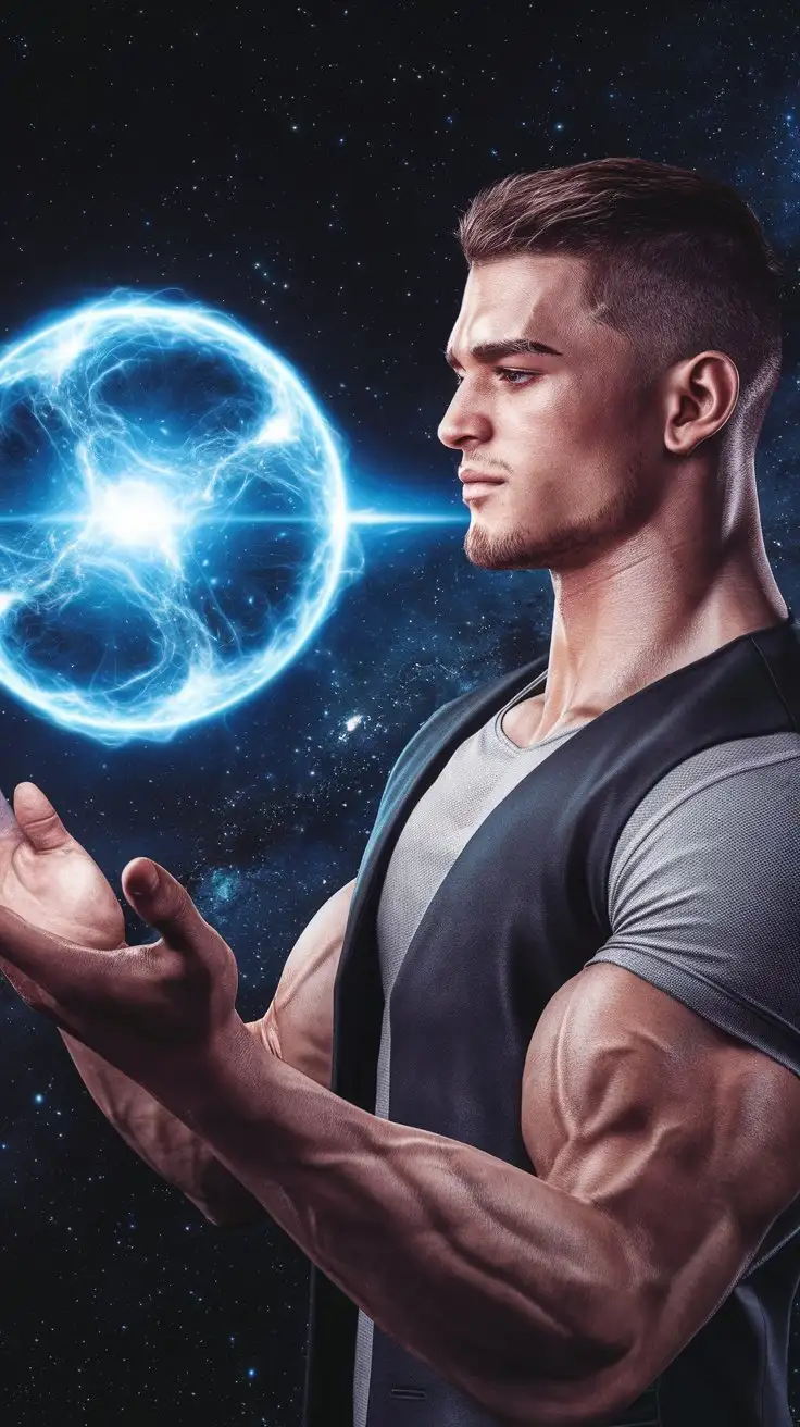 19YearOld-Muscle-God-Gaining-Cosmic-Superpowers-in-Photorealistic-Style