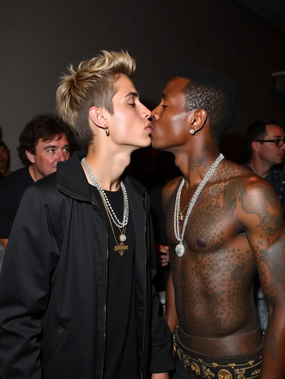 Justin-Bieber-and-P-Diddy-Sharing-a-Moment-of-Affection