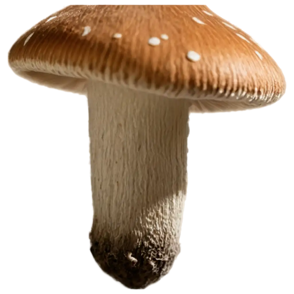 Tiny-Character-on-a-Mushroom-Cap-PNG-Image-for-Creative-Projects