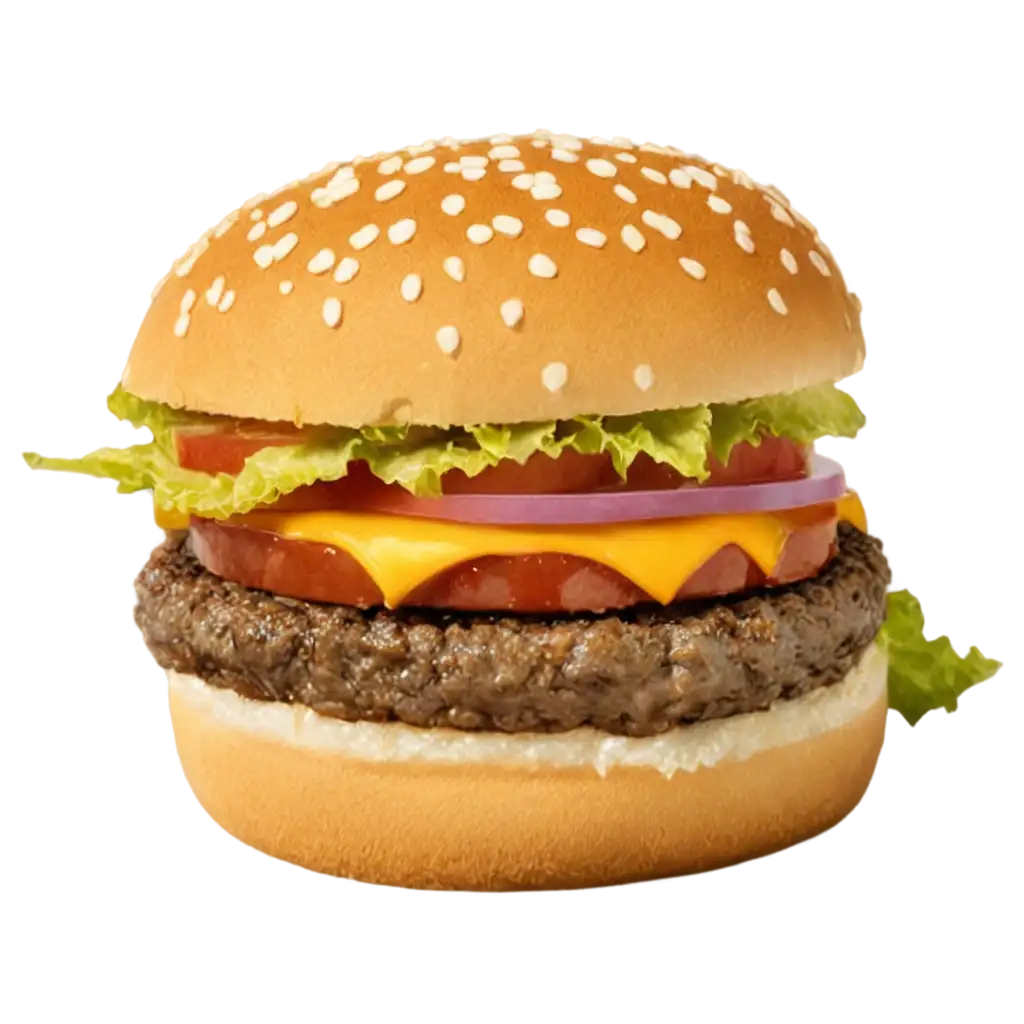 HighQuality-Burger-PNG-Image-for-Versatile-Digital-Use