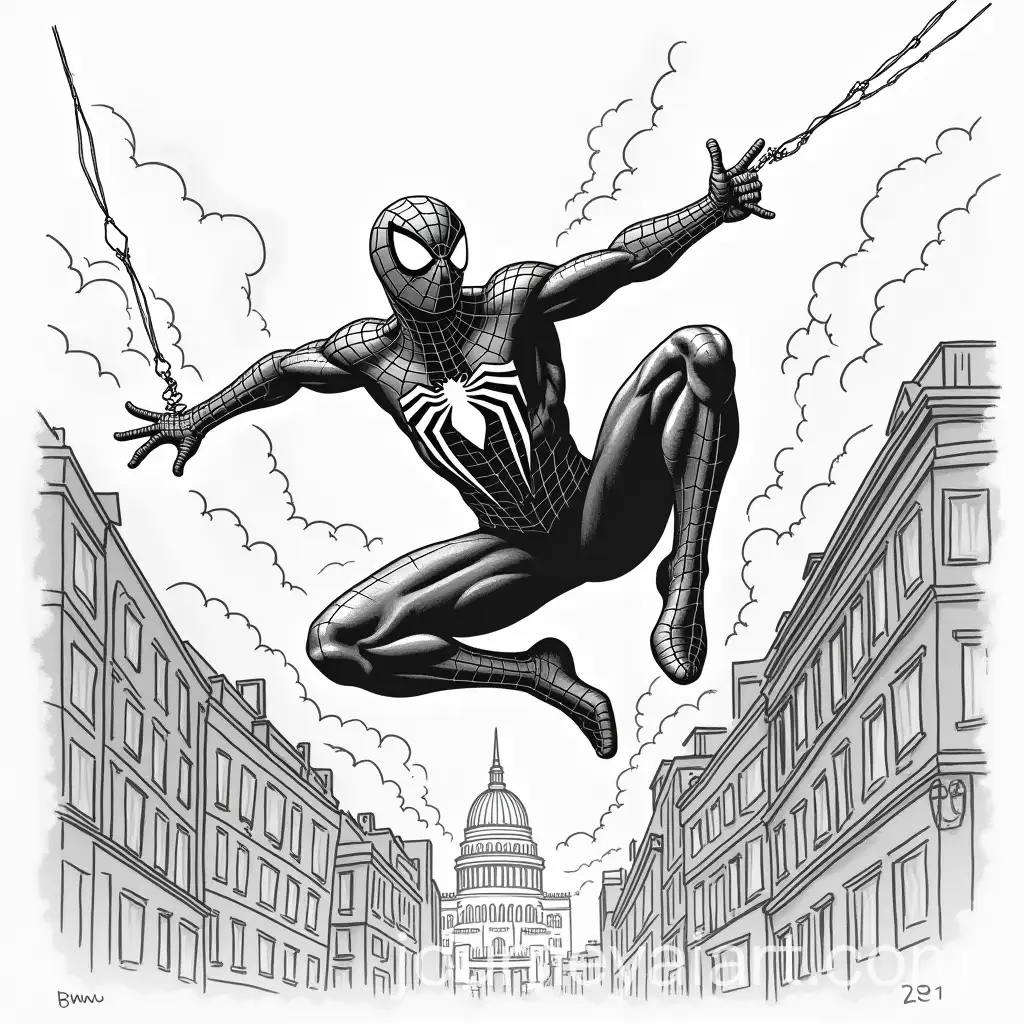 Spiderman-Swinging-Through-a-Dynamic-Cityscape
