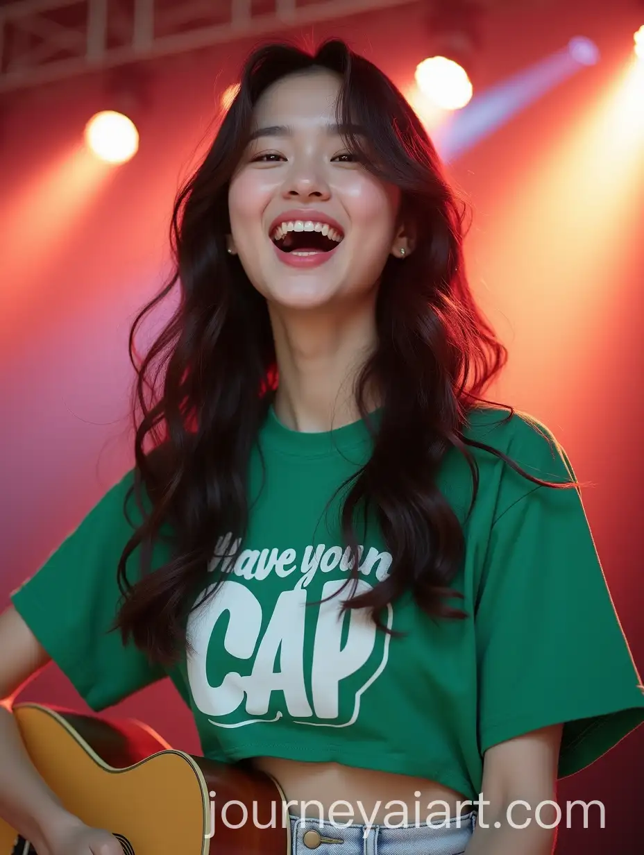 Korean-Teenage-Girl-SingingAI-Image-Prompt-Expansion-and-Playing-Acoustic-Guitar-on-a-Bright-Concert-Stage