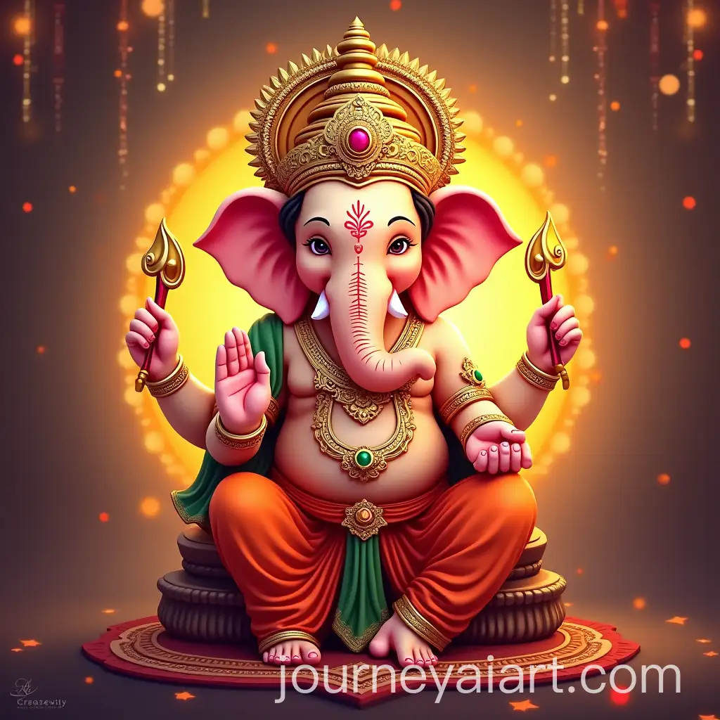 Artistic-Ganesh-Chaturthi-Image-with-Inspirational-Motif