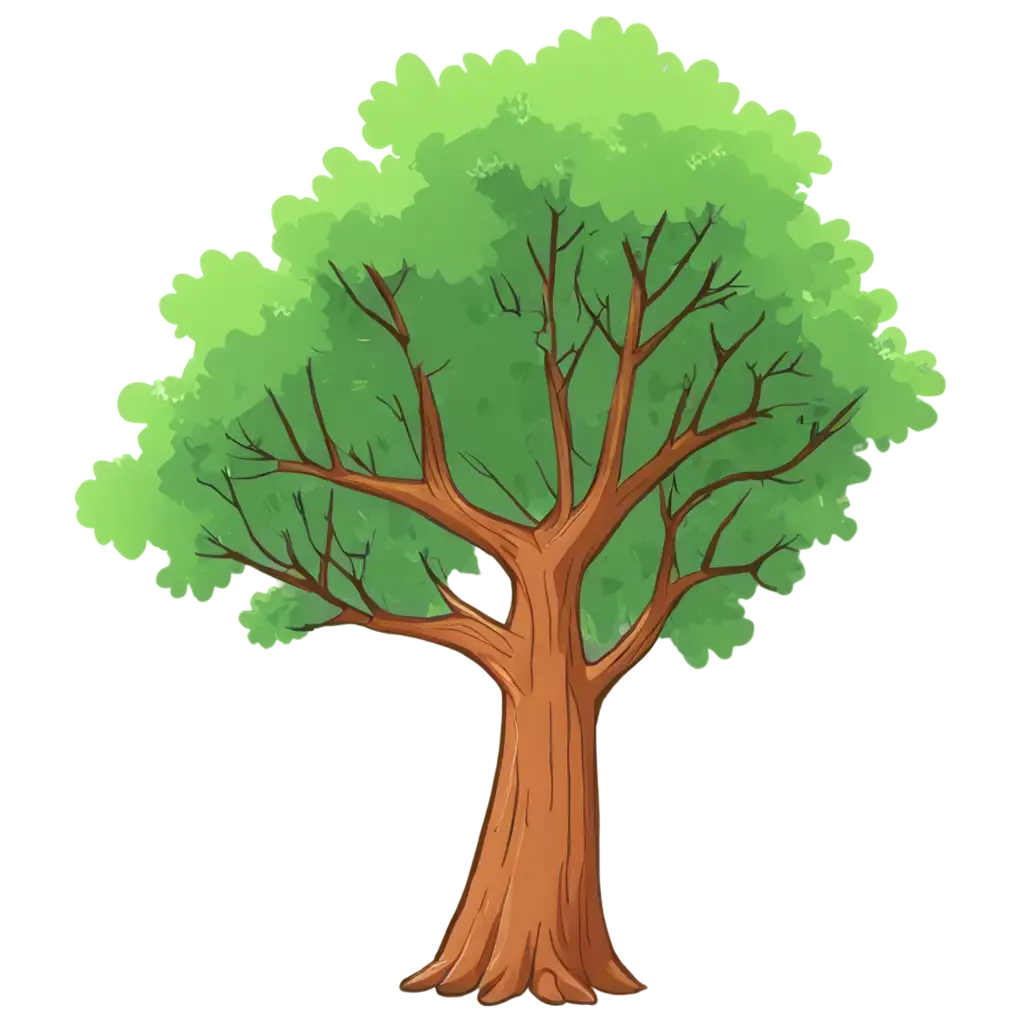 Whimsical-Tree-Cartoon-PNG-Perfect-for-Creative-Projects-and-Digital-Designs