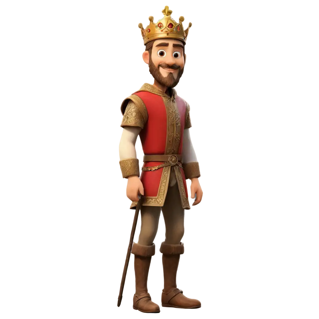 Royal-King-Facing-Right-PNG-Image-for-Animations-and-Design-Projects