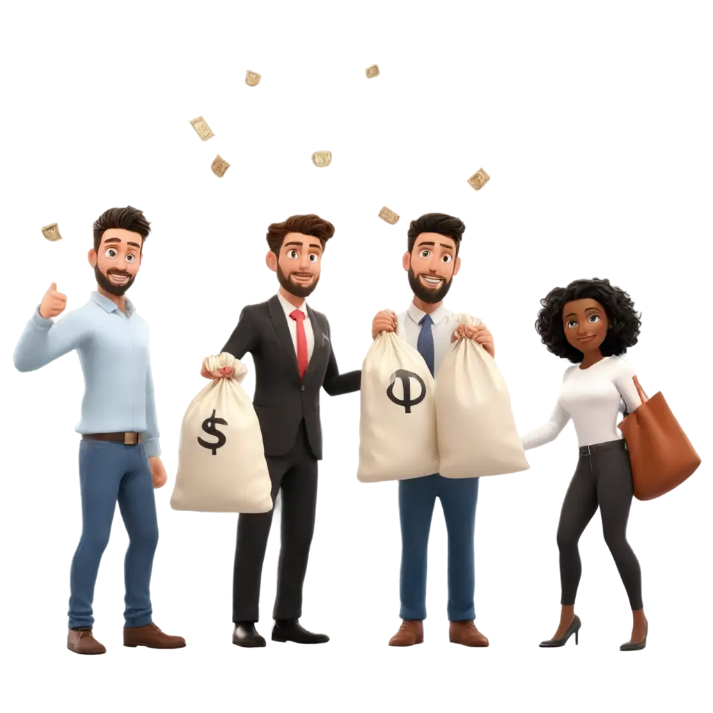 Animated-PNG-Image-of-People-Holding-Open-Money-Bags-HighQuality-and-Versatile-Format