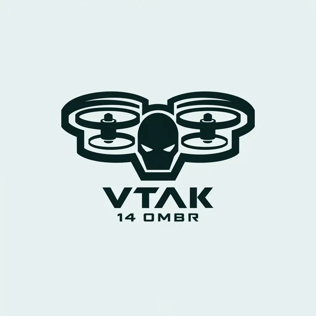 LOGO Design for VTAK 14 OMBr Terminator Drone Theme for Technology Industry