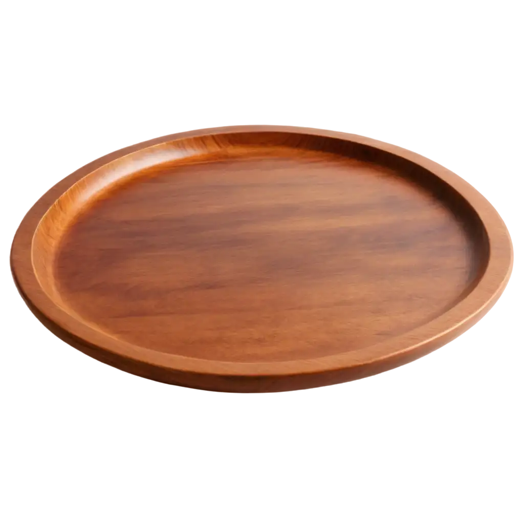 HighQuality-Wooden-Plate-PNG-Image-for-Versatile-Design-Applications