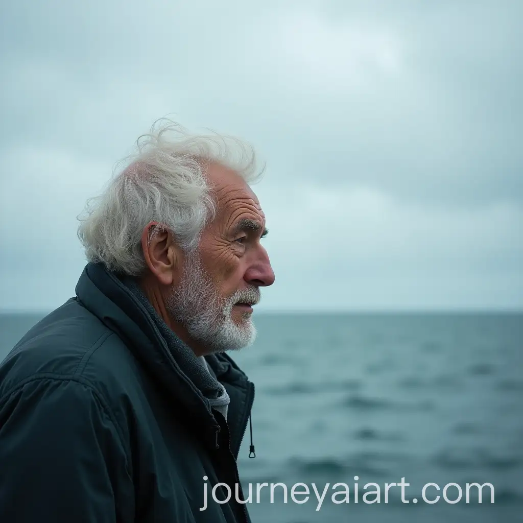 Old-Man-Contemplating-the-Stormy-Sea-Under-Cloudy-Skies