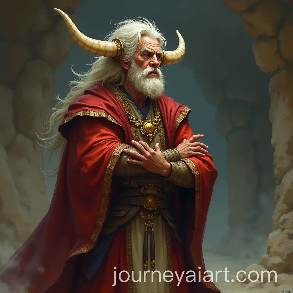 Master-of-the-Magi-Character-from-The-Cave-of-the-Dragon-in-Four-Expressive-Poses