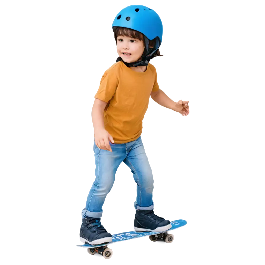 Child-Skating-with-Blue-Toddler-Helmet-PNG-Image-Safe-and-Fun-Action-Shot