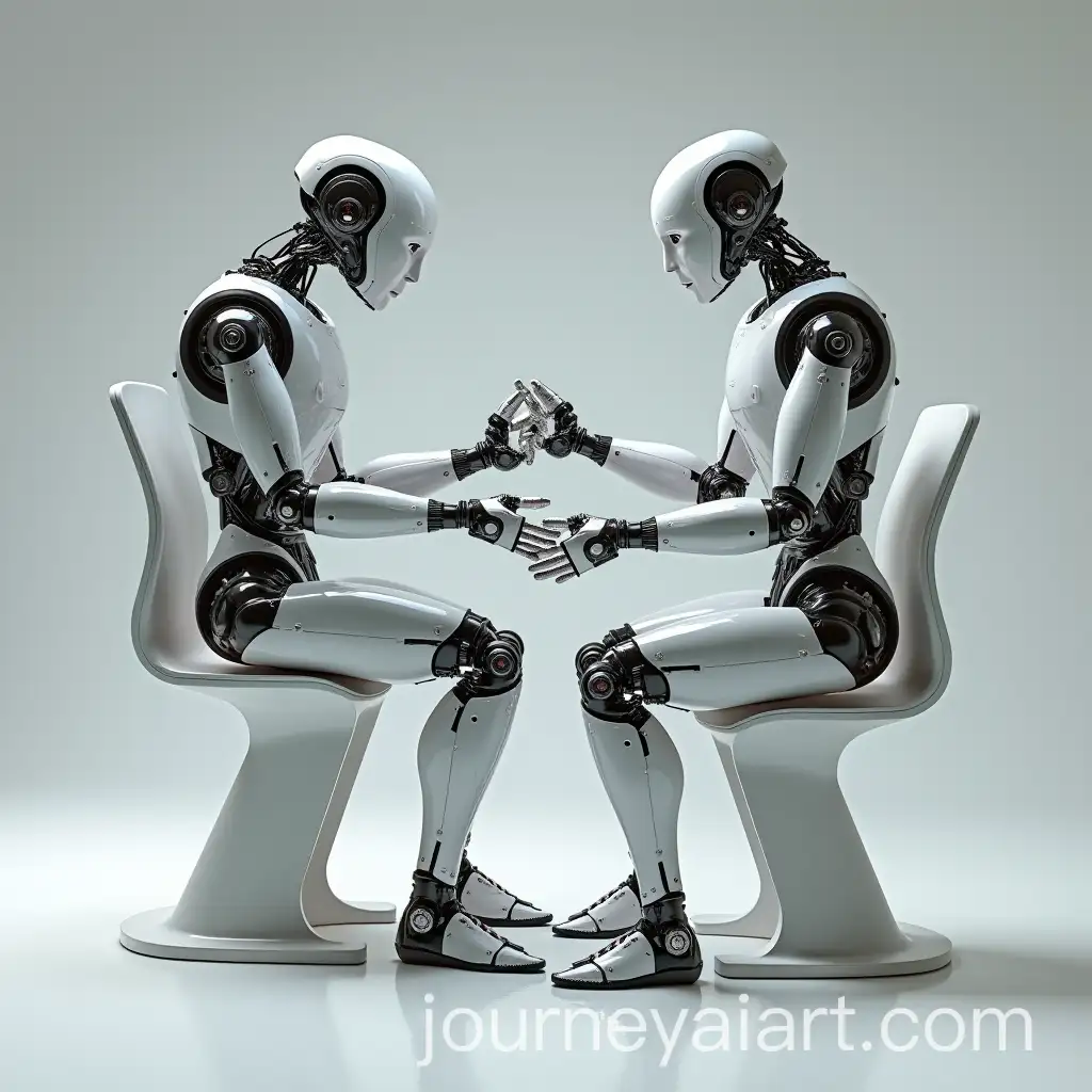 AI-Robot-and-Human-Collaborating-on-Innovative-ChairAI-Image-Prompt-Expansion-Design